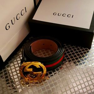 Gucci Leather Belt Unisex